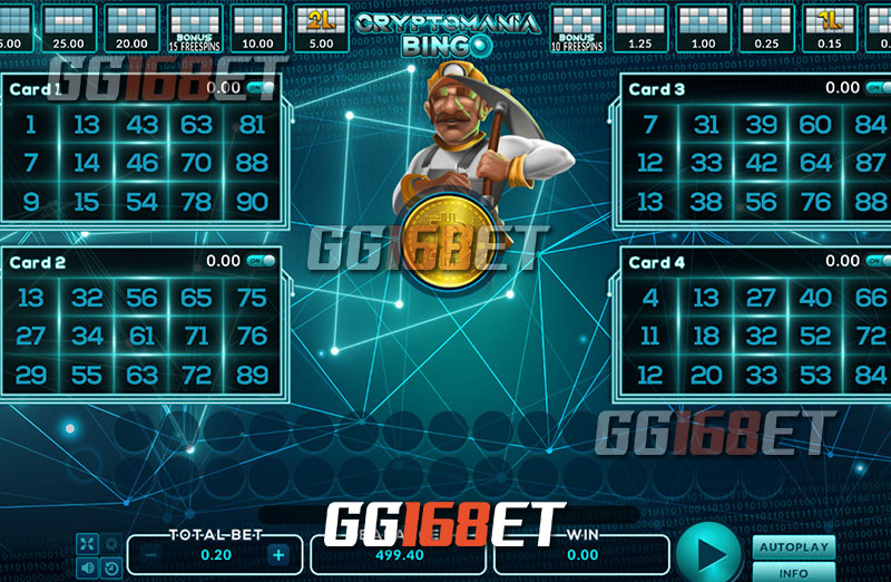มาทำความรู้จักกับเกมบิงโก Cryptomania Bingo เกมบิงโกของนักล่าขุมทรัพย์ที่จะทำให้คุณรวยไม่รู้ตัว