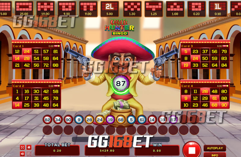 Chilli Hunter Bingo เกมบิงโกของนักเดิมพันสายดุดัน บิงโกตัวเลข ทำเงินได้สุดปัง